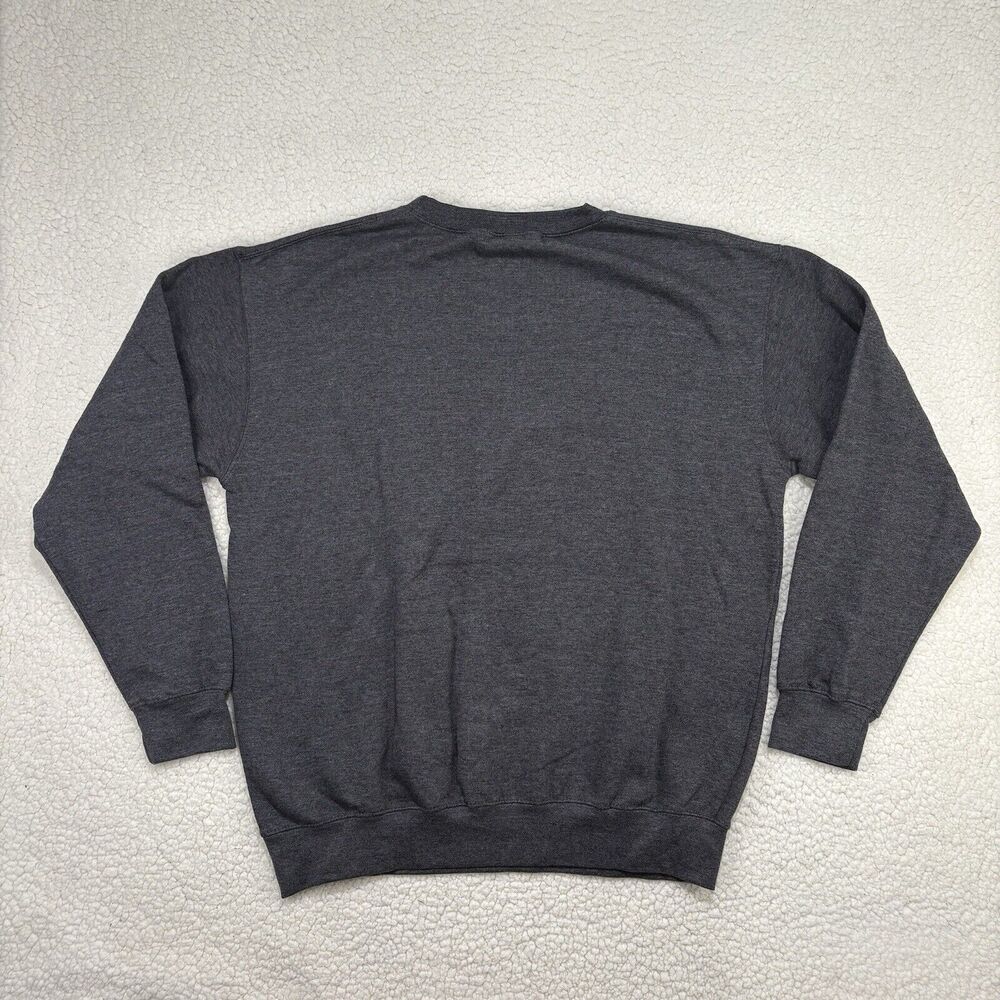 Cherokee North Carolina Graphic Sweatshirt Large Grey Prairie Mountain Native - Picture 5 of 7